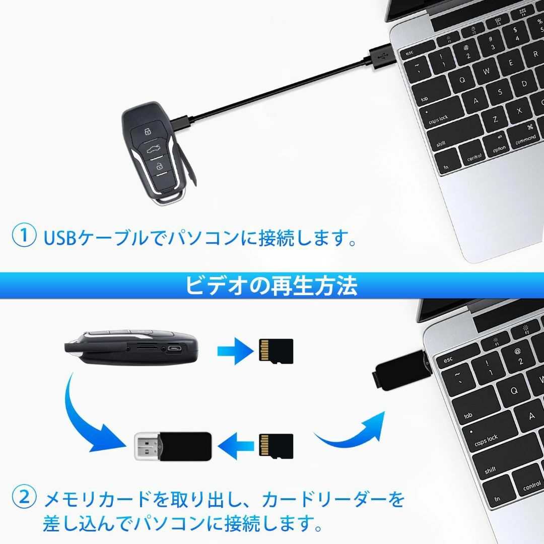 小型カメラ 隠しカメラ スパイカメラ 監視防犯カメラ スマホ/家電/カメラのスマホ/家電/カメラ その他(防犯カメラ)の商品写真