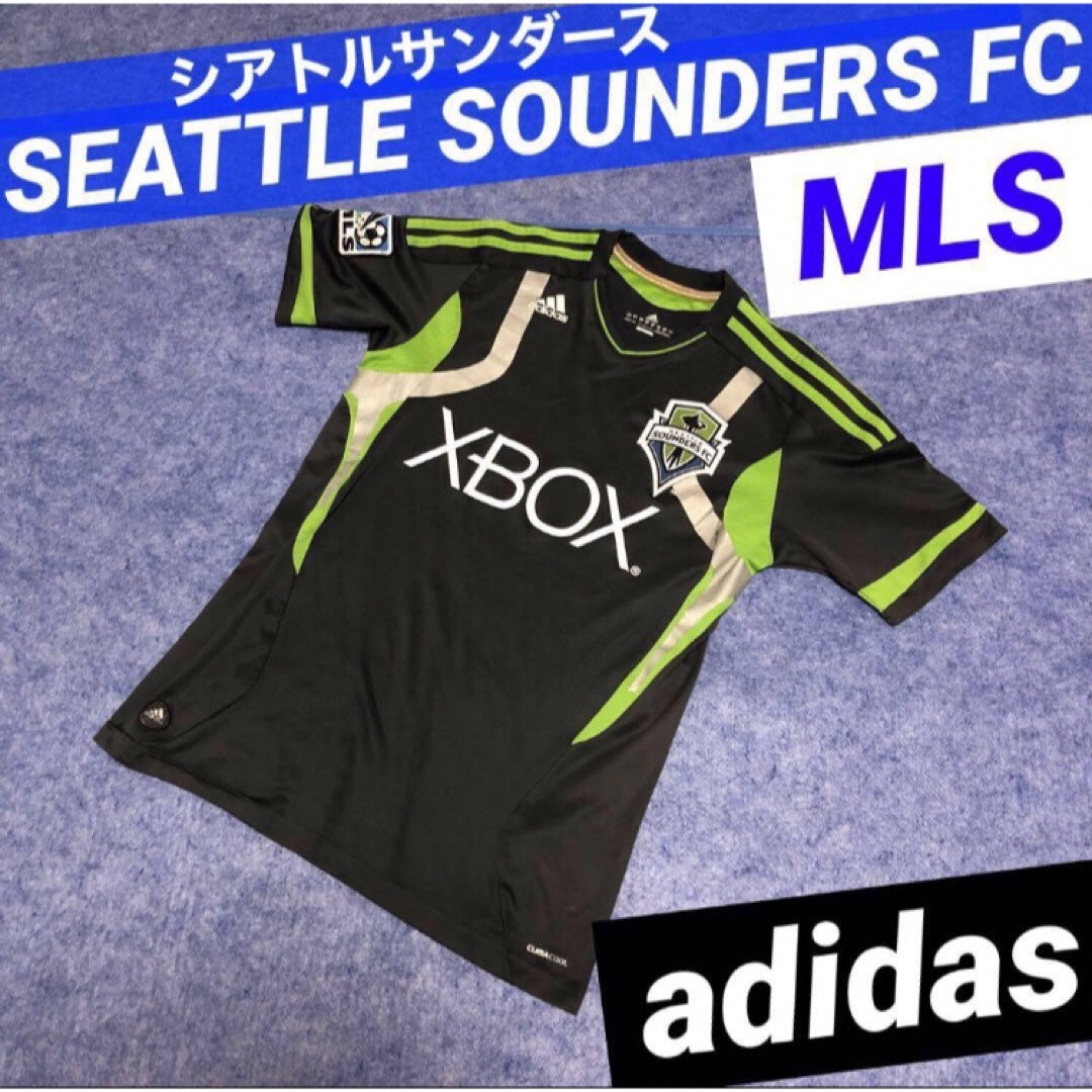 adidas(アディダス)のadidas SEATTLE SOUNDERS FC ユニフォーム　MLS スポーツ/アウトドアのサッカー/フットサル(応援グッズ)の商品写真