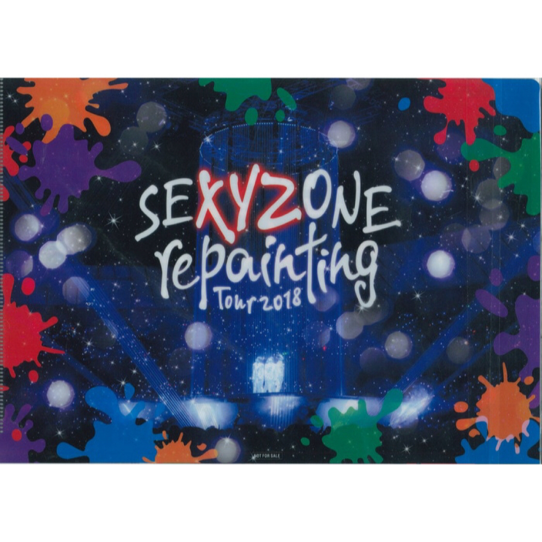 SexyZone repainting  クリアファイル　ファイル　購入特典　 チケットの音楽(男性アイドル)の商品写真