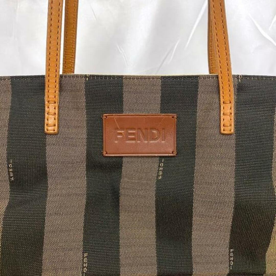 FENDI - フェンディ トートバッグ カーキ ブラウン ペカン FENDI - フェンディ トートバッグ カーキ ブラウン ペカン