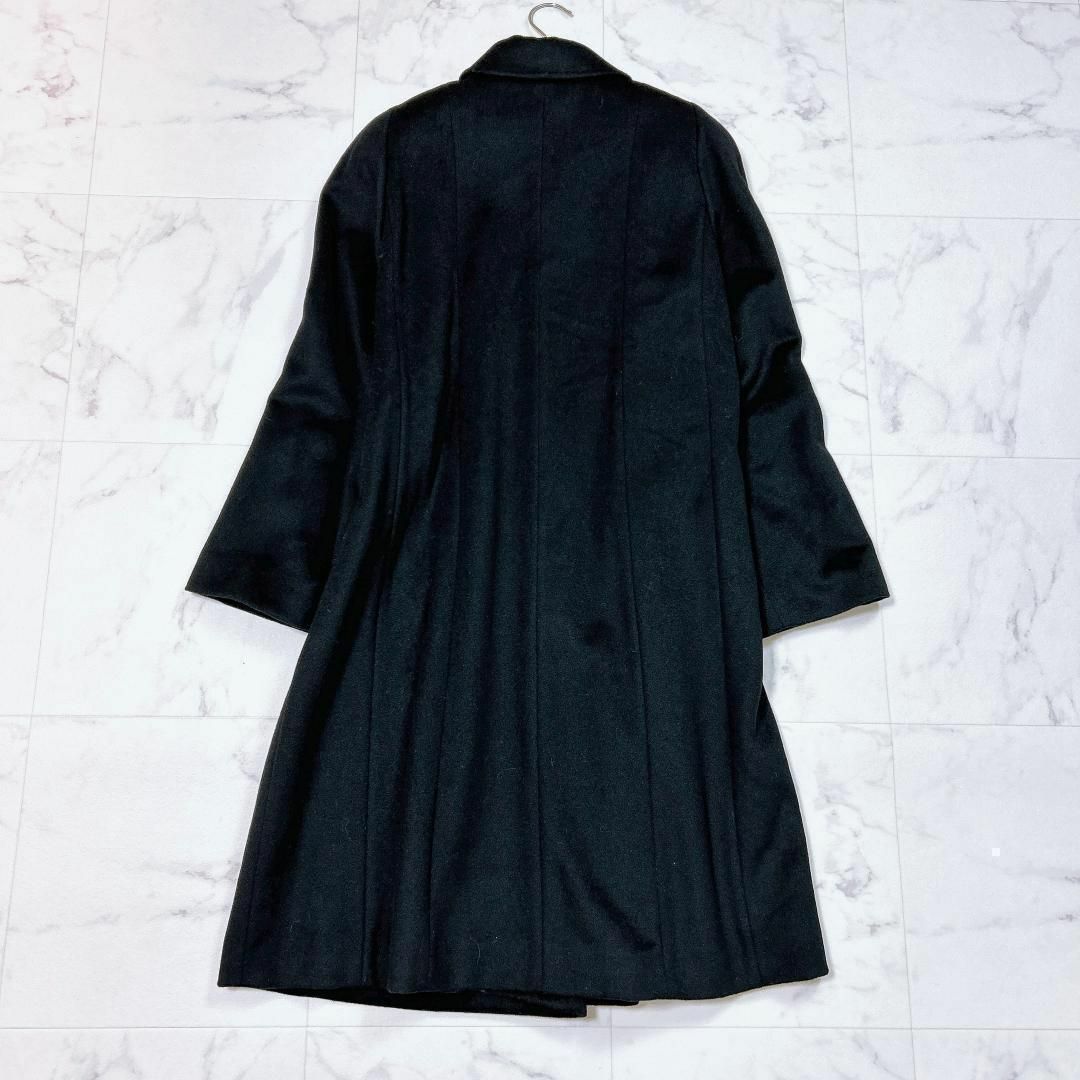 ■HIGH SENSE Ladies Fashion カシミヤ混 コート 比翼 レディースのジャケット/アウター(その他)の商品写真