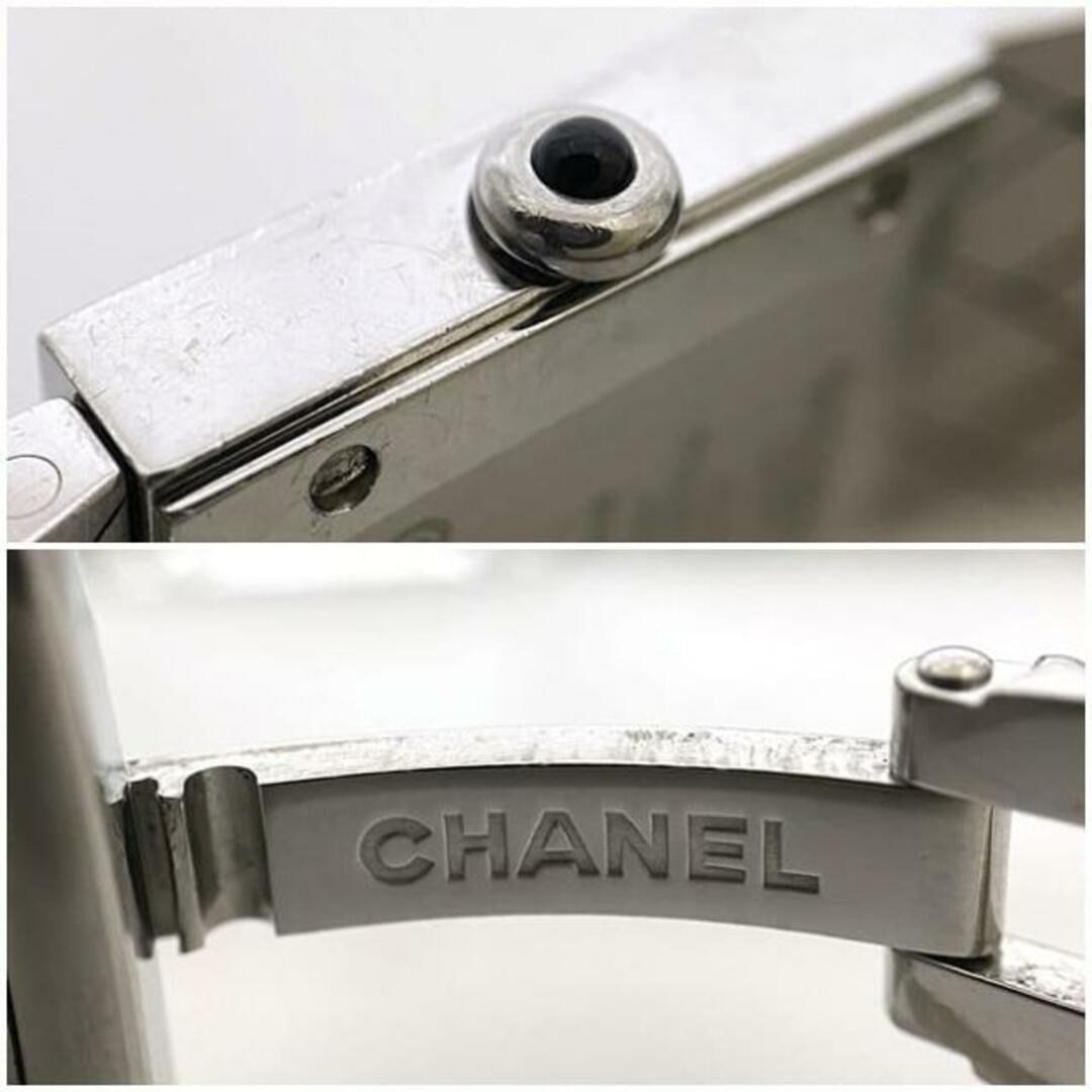 CHANEL - シャネル 腕時計 マトラッセ ブラック シルバー H0009 CHANEL - シャネル 腕時計 マトラッセ ブラック シルバー H0009