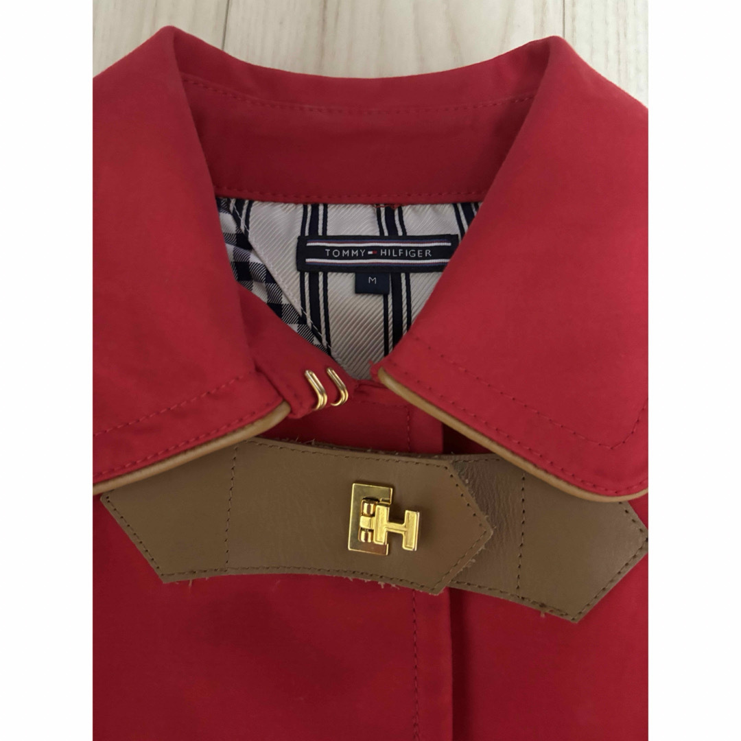 TOMMY HILFIGER(トミーヒルフィガー)の94.TOMMY HILFIGERトレンチコート レディースのジャケット/アウター(トレンチコート)の商品写真