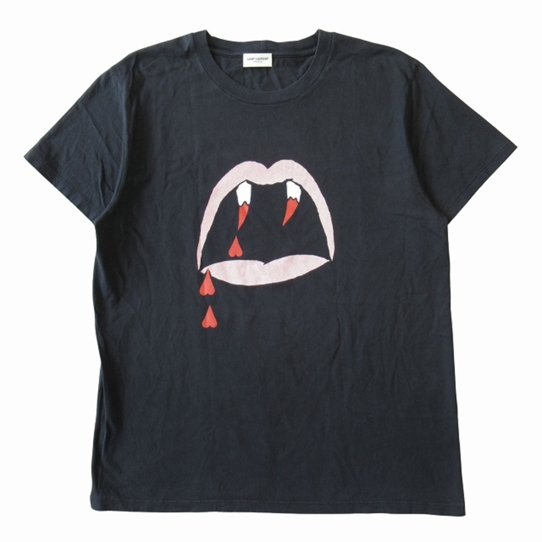 16SS サンローラン パリ ブラッドラスター Tシャツ カットソー 半袖 L メンズのトップス(Tシャツ/カットソー(半袖/袖なし))の商品写真