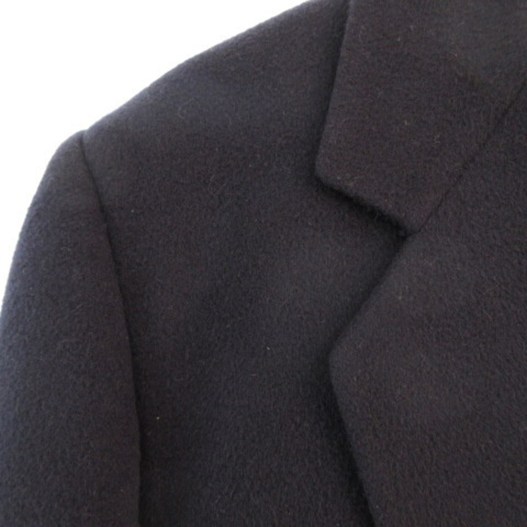 Gianni Versace(ジャンニヴェルサーチ)のGIANNI VERSACE チェスターコート ロング ダブル 黒 44 メンズのジャケット/アウター(その他)の商品写真