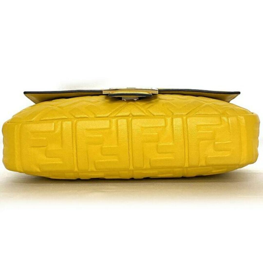 FENDI - フェンディ 2way マンマ バケット バッグ イエロー FENDI - フェンディ 2way マンマ バケット バッグ イエロー