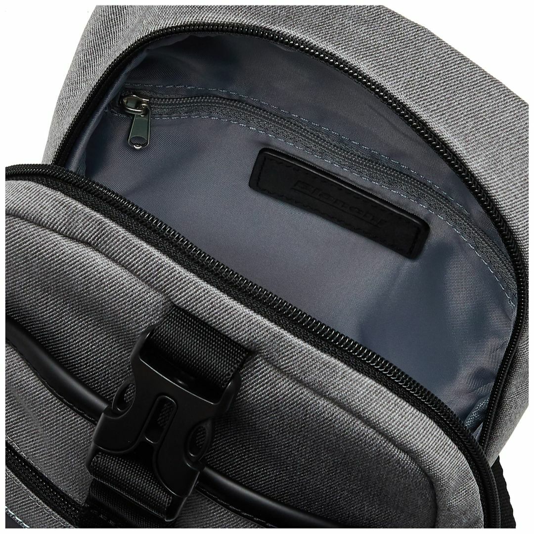 色: グレー[ビアンキ] ボディバッグ BLMM-01 メンズのバッグ(その他)の商品写真