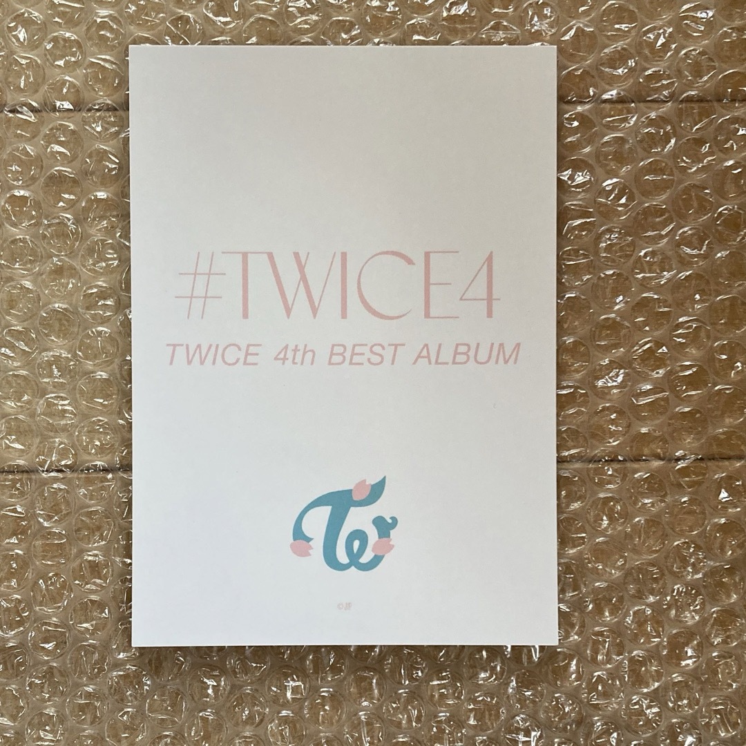 Waste(twice)(ウェストトゥワイス)のTWICE ランダムトレカ　ジヒョ　3枚　#TWICE4 エンタメ/ホビーのCD(K-POP/アジア)の商品写真