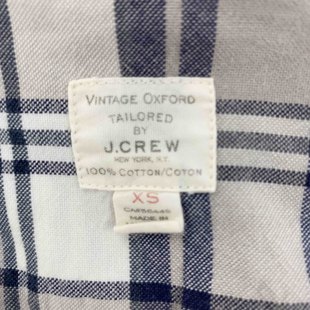 J.Crew(ジェイクルー)のJ.CREW ジェイクルー メンズ 長袖シャツ グレイ ネイビー チェック柄 tk メンズのトップス(シャツ)の商品写真