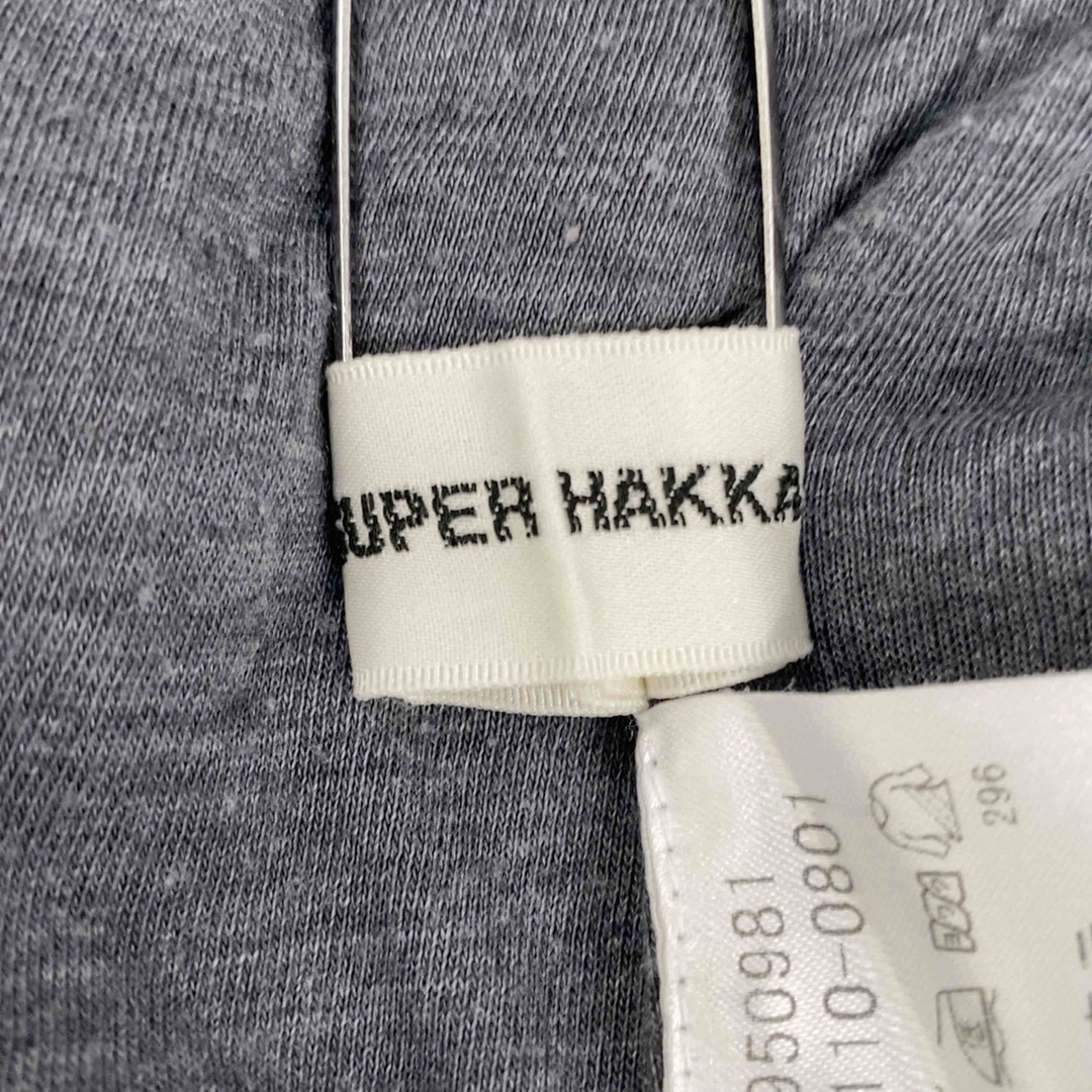 SUPER HAKKA(スーパーハッカ)のSUPER HAKKA レディース Tシャツ（半袖） ブラック tk レディースのトップス(Tシャツ(半袖/袖なし))の商品写真