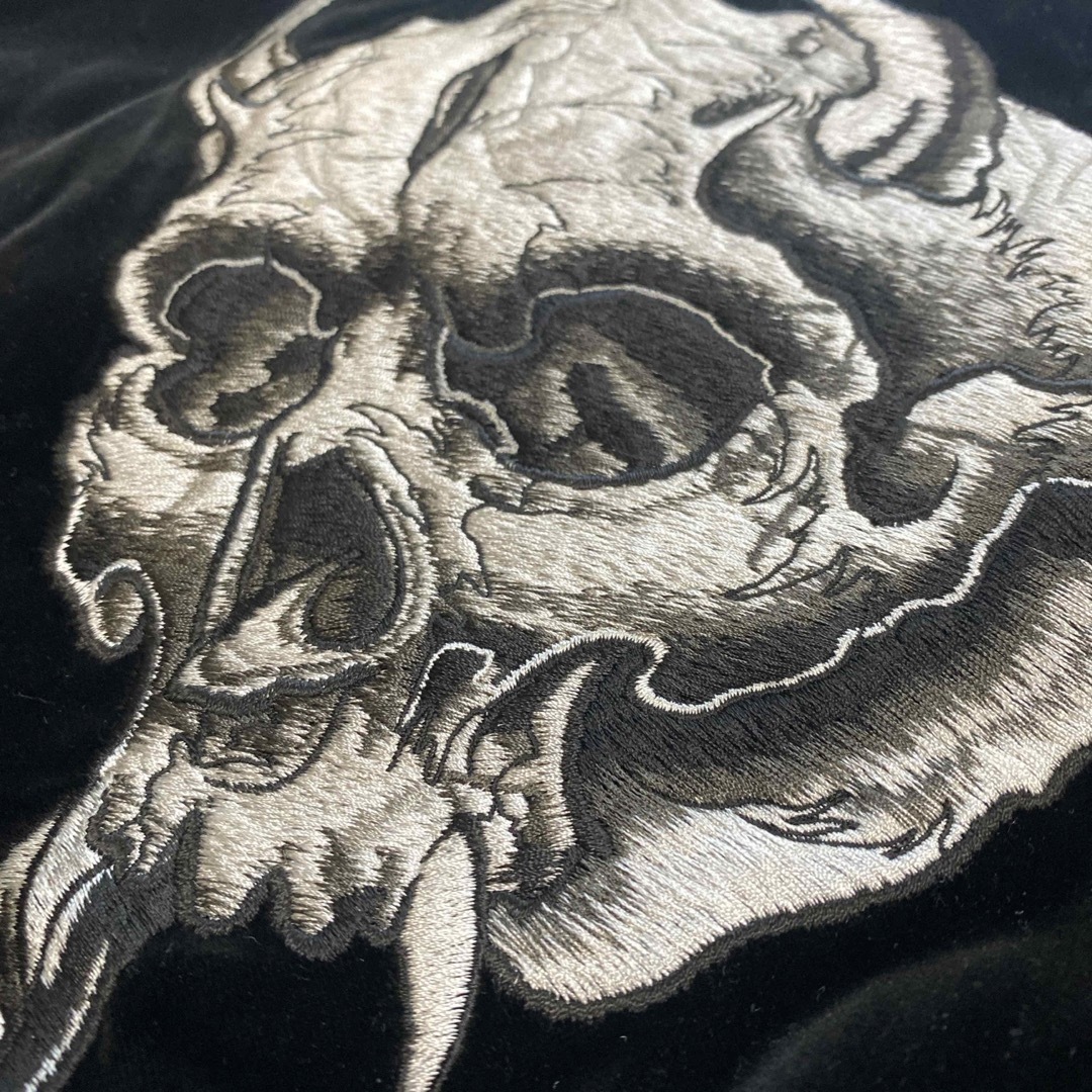 WACKO MARIA(ワコマリア)の ワコマリア リバーシブルSKA JACKET 56TATOO ブラック XL メンズのジャケット/アウター(スカジャン)の商品写真