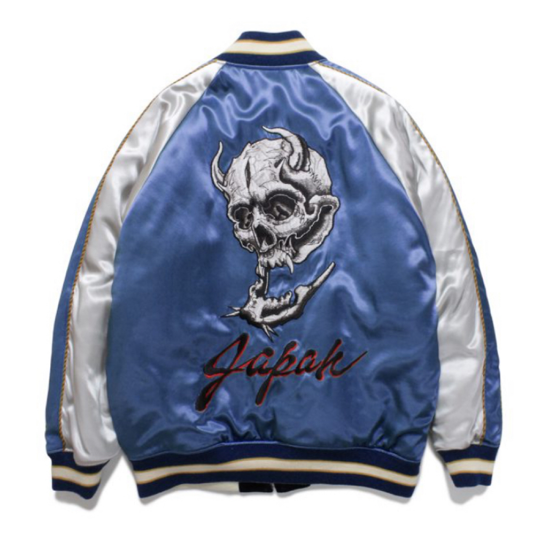 WACKO MARIA(ワコマリア)の ワコマリア リバーシブルSKA JACKET 56TATOO ブラック XL メンズのジャケット/アウター(スカジャン)の商品写真