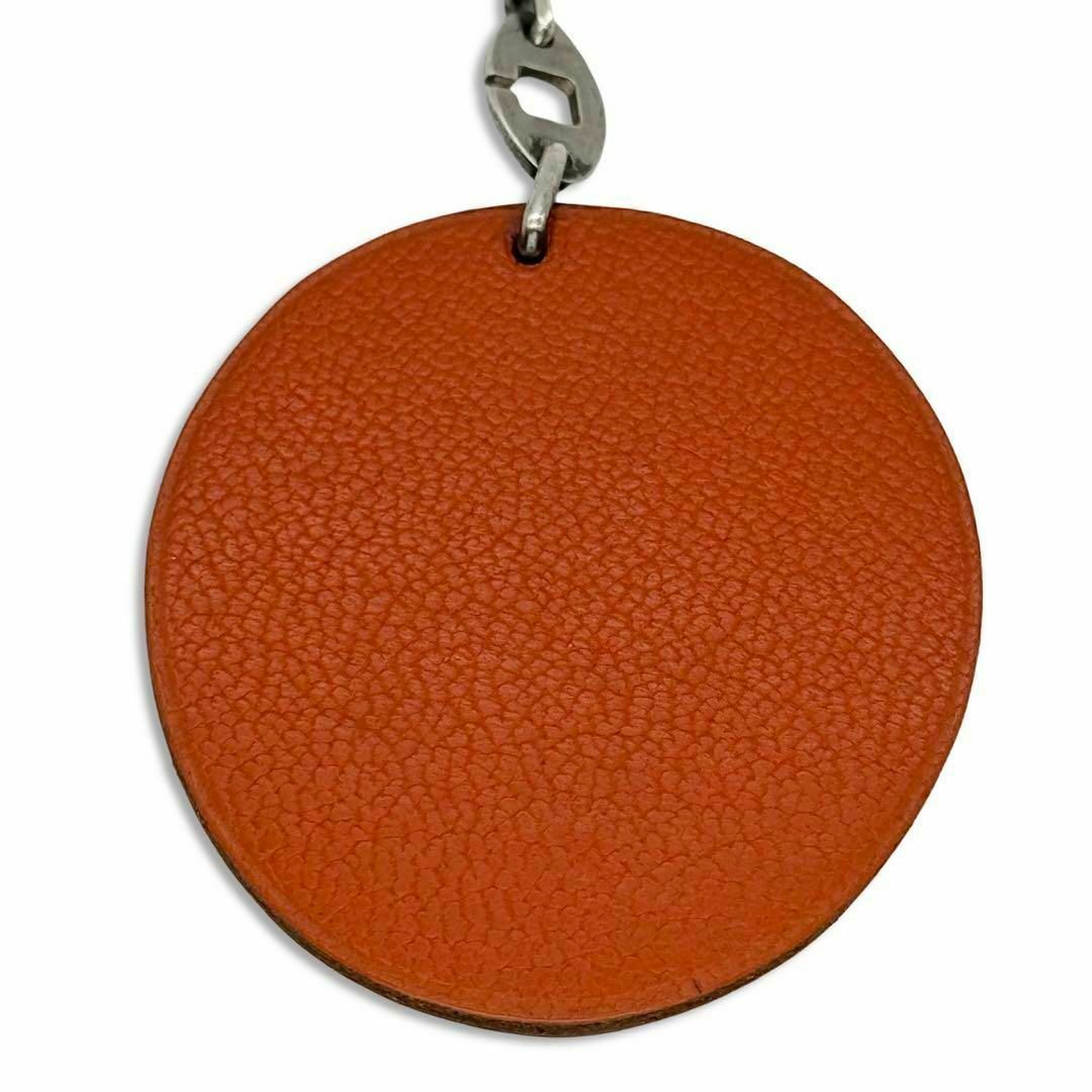Hermes(エルメス)のエルメス フルーツポルトクレ オレンジ キーホルダー バッグチャーム チェーン レディースのファッション小物(キーホルダー)の商品写真