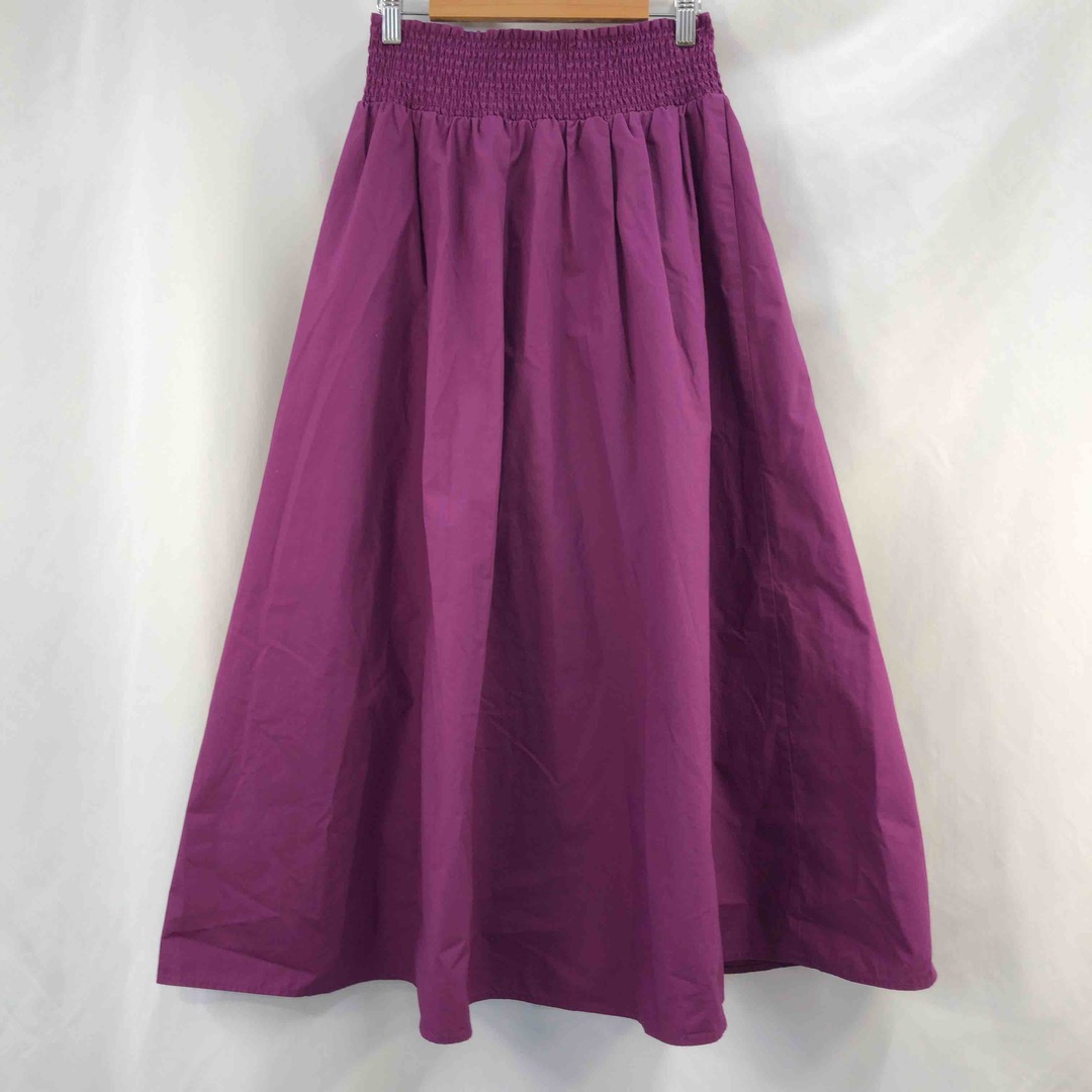 GU(ジーユー)のGU ジーユー レディース ロングスカート パープル tk レディースのスカート(ロングスカート)の商品写真