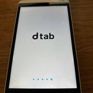 エヌティティドコモ(NTTdocomo)のdtab(タブレット)