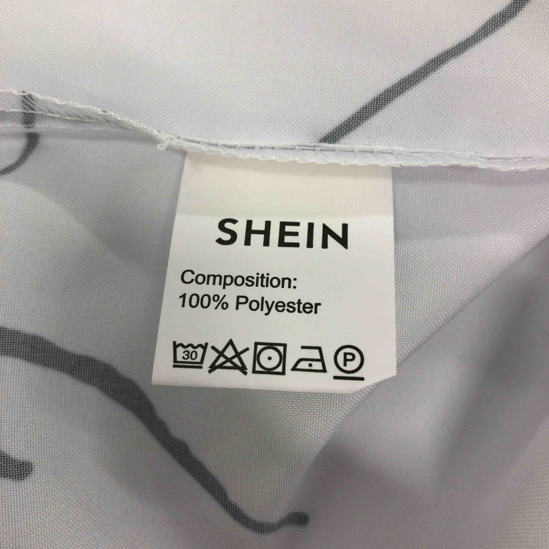 SHEIN  メンズ 半袖シャツ ホワイト tk メンズのトップス(シャツ)の商品写真