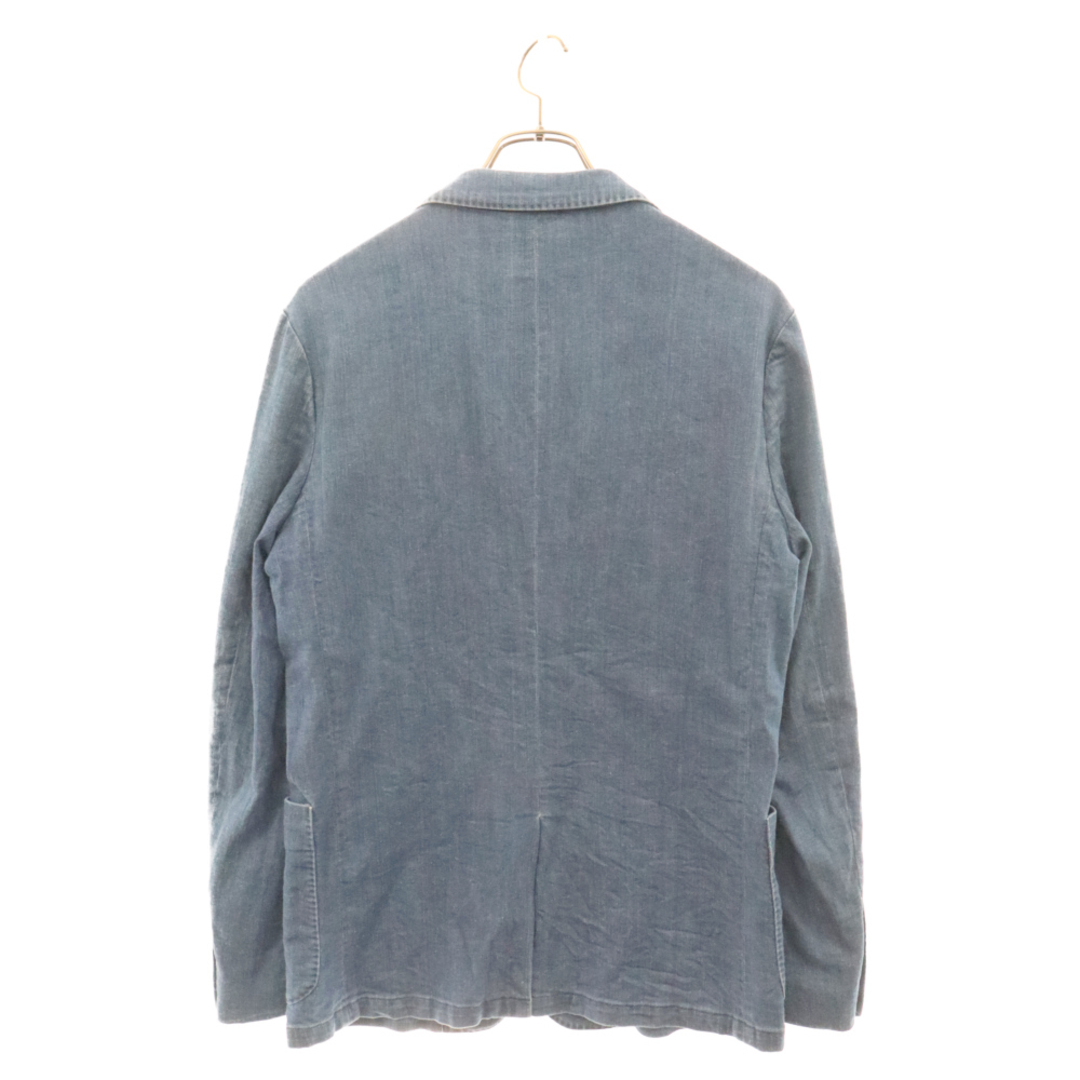 junhashimoto(ジュンハシモト)のjun hashimoto ジュンハシモト 18SS ST DENIM AMF JACKET ノッチドラペル 2B テーラードジャケット インディゴ 1031810013 メンズのジャケット/アウター(テーラードジャケット)の商品写真