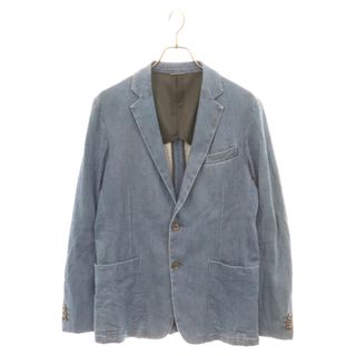 junhashimoto - jun hashimoto ジュンハシモト 18SS ST DENIM AMF JACKET ノッチドラペル 2B テーラードジャケット インディゴ 1031810013