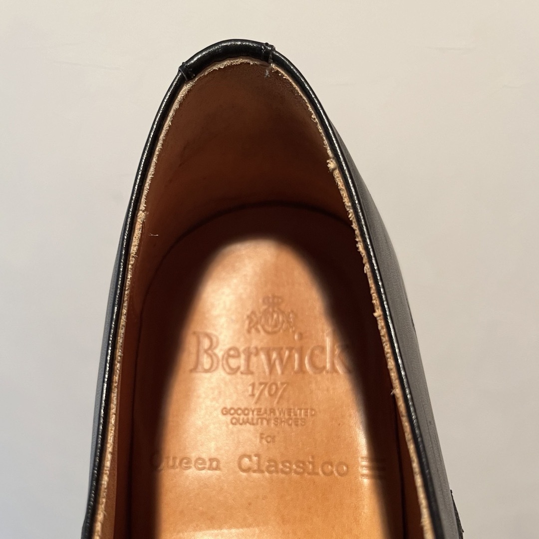 Berwick(バーウィック)のBerwick ストレートチップ 27.5cm メンズの靴/シューズ(ドレス/ビジネス)の商品写真