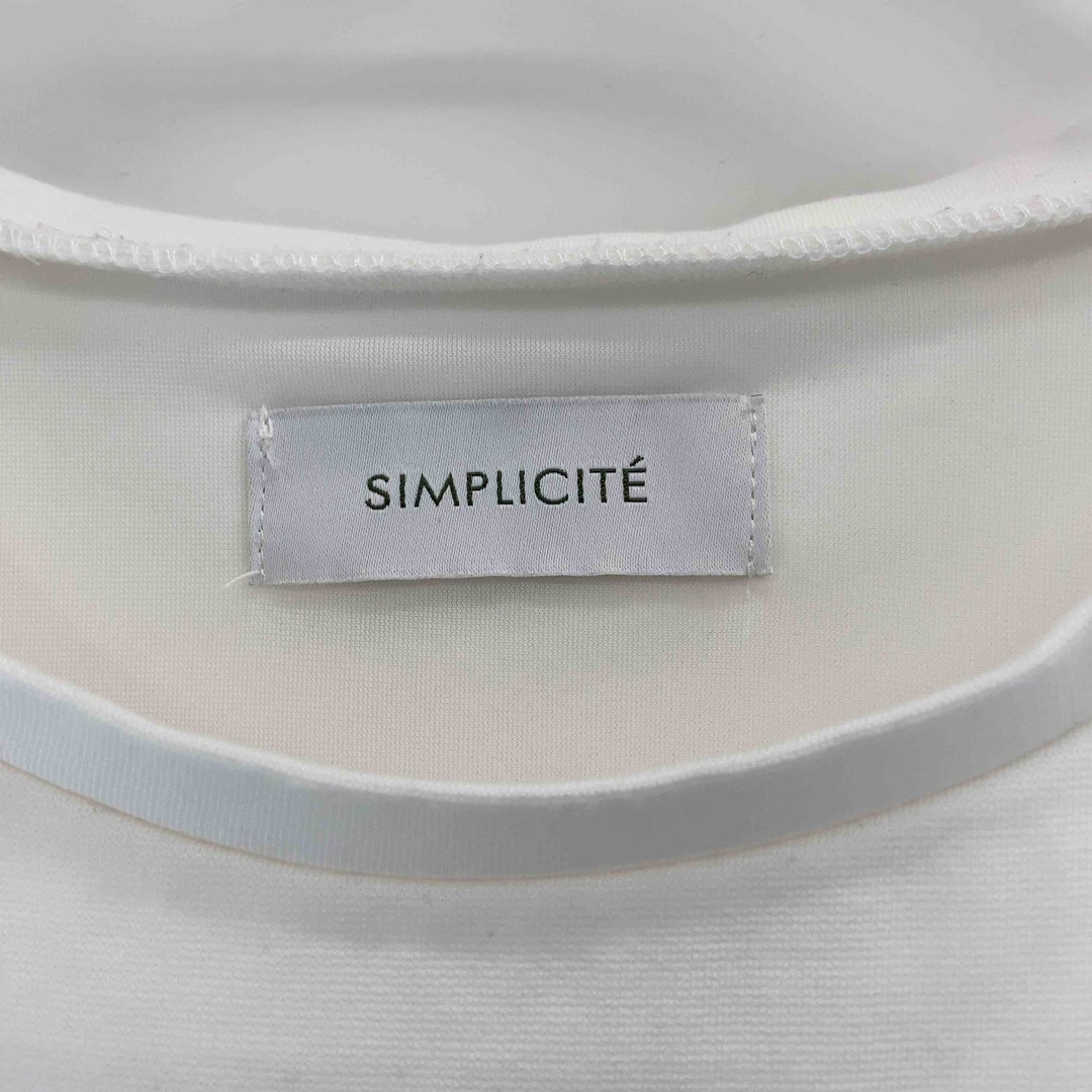 Simplicite(シンプリシテェ)のSimplicite シンプリシテェ レディース ノースリーブワンピース ロングワンピース ウエスト切替 レディースのワンピース(ロングワンピース/マキシワンピース)の商品写真