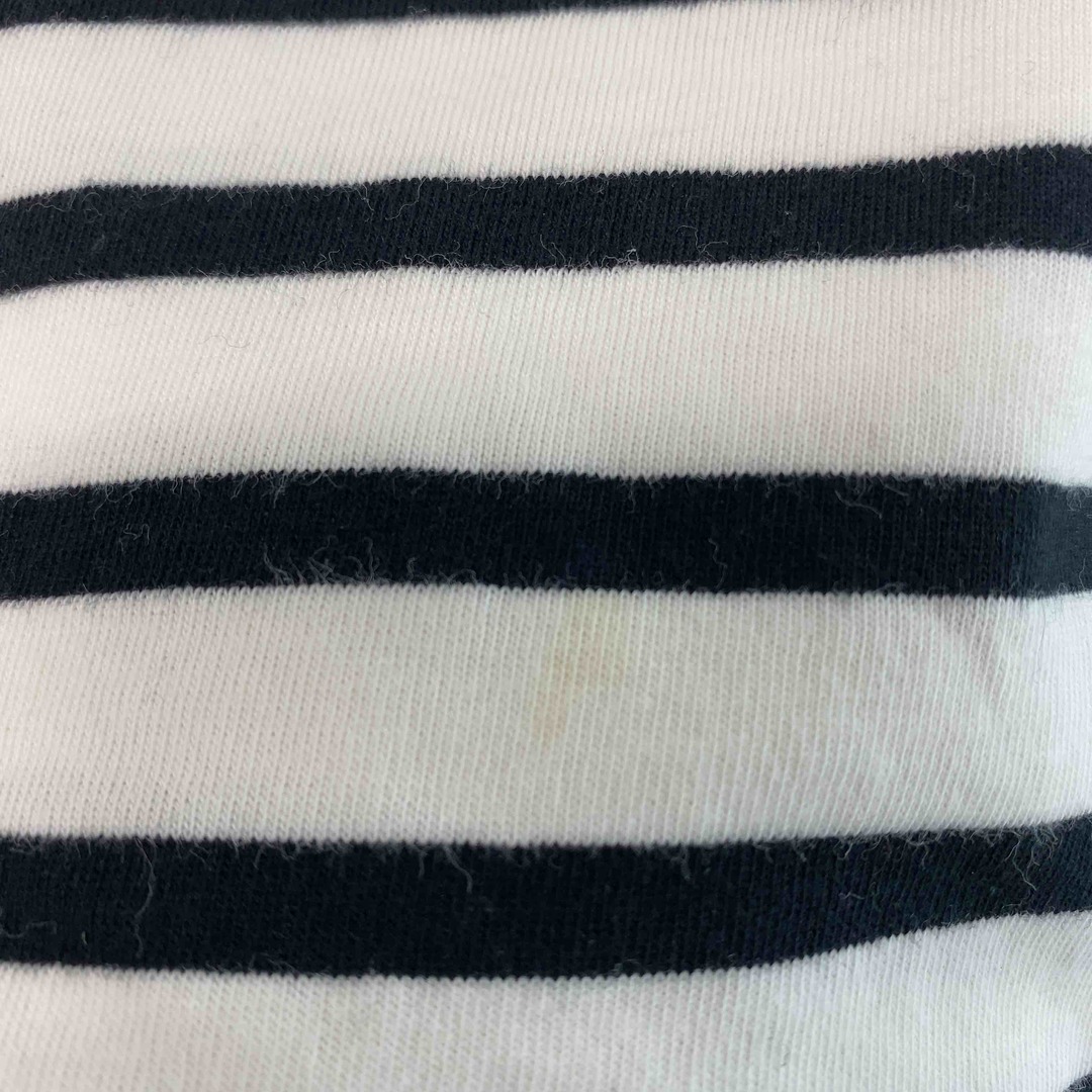 SLOBE IENA(スローブイエナ)のSLOBE IENA スローブイエナ レディース Tシャツ（長袖）ボーダー ボートネック 白黒 レディースのトップス(カットソー(長袖/七分))の商品写真