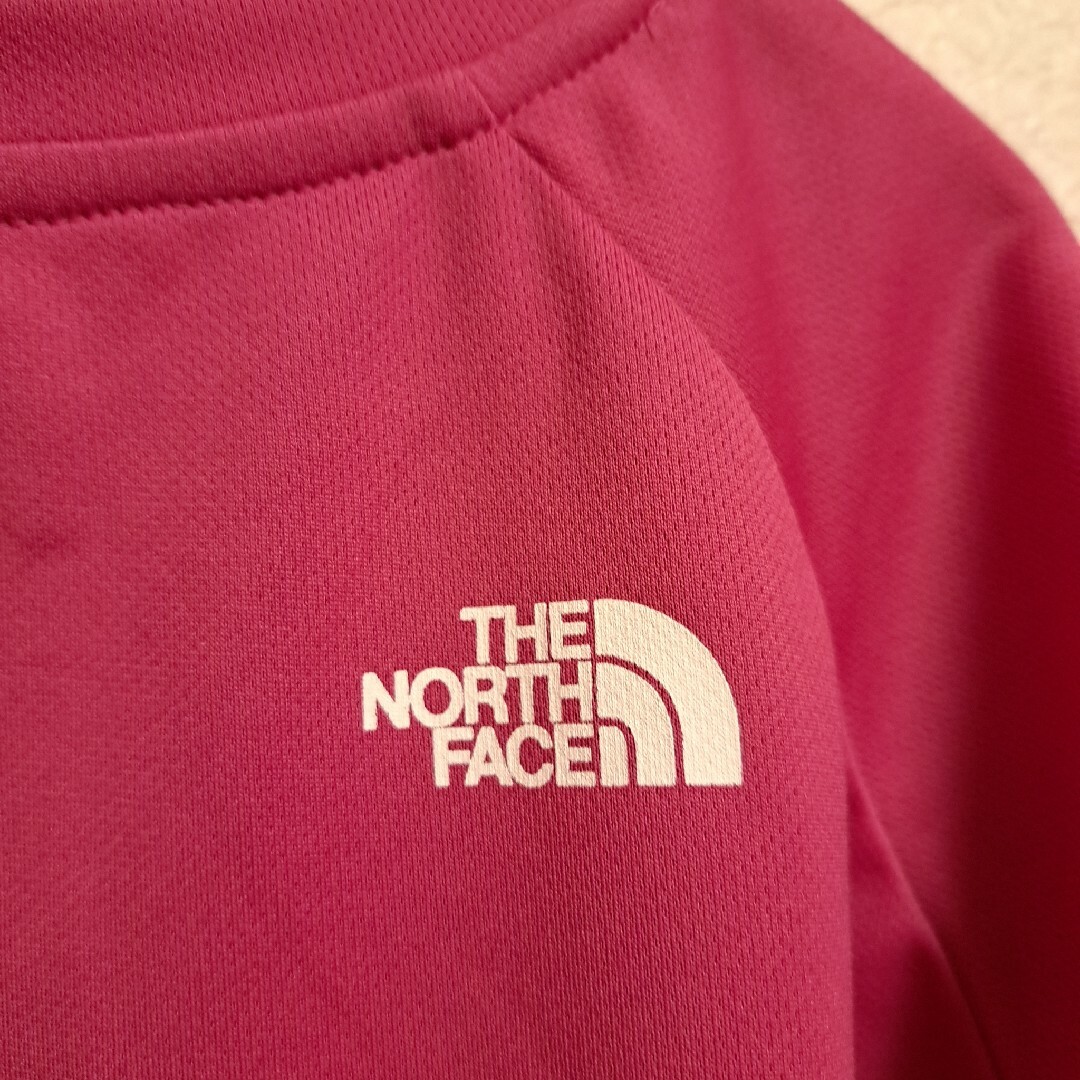 THE NORTH FACE(ザノースフェイス)のTHE NORTH FACE ノースフェイス　キッズ　半袖Tシャツ　130 キッズ/ベビー/マタニティのキッズ服女の子用(90cm~)(Tシャツ/カットソー)の商品写真