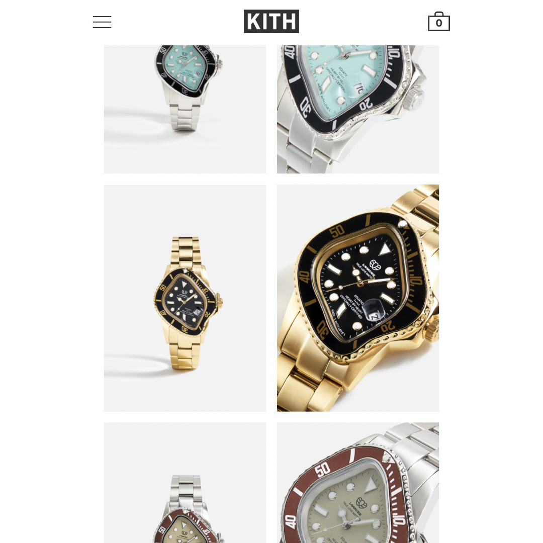 KITH(キス)のkith キス　ラーヴィー　LAARVEE メンズの時計(腕時計(デジタル))の商品写真