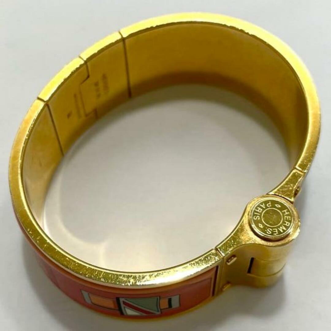 『4年保証』 HERMES 美品 ゴールド GM シャルニエール バングル エルメス - ブレスレット、バングル