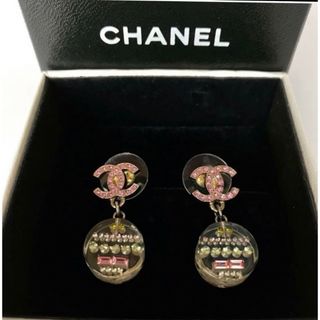 CHANEL - 美品 CHANEL ピアス シャネル 箱付き 箱 リボン ピンク