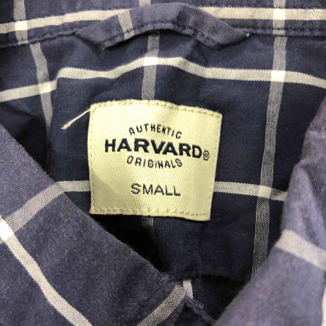 HARVARD(ハーヴァード)のHARVARD ハーバード メンズ 長袖シャツ ネイビー tk メンズのトップス(シャツ)の商品写真