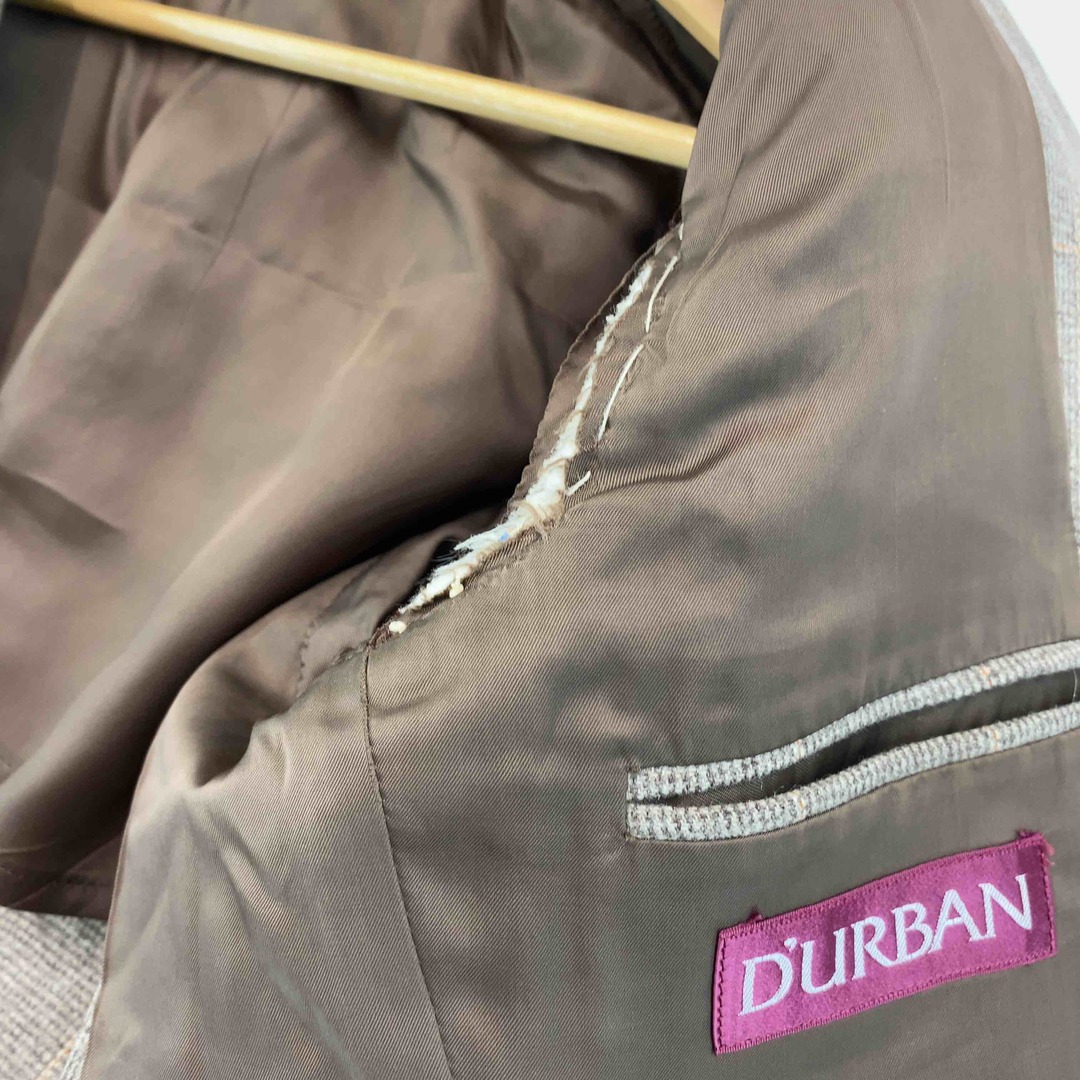DURBAN ダーバン メンズ テーラードジャケット グレンチェック メンズのジャケット/アウター(テーラードジャケット)の商品写真