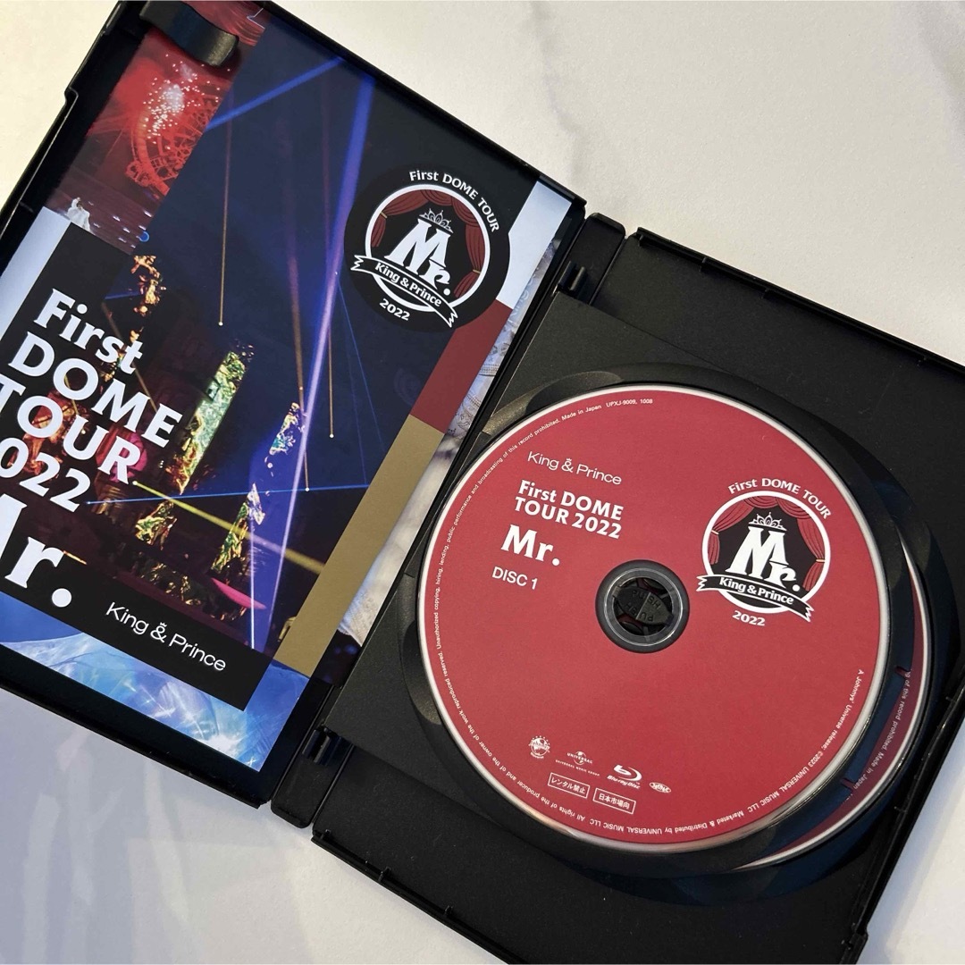 King　＆　Prince　First　DOME　TOUR　2022　〜Mr．〜 エンタメ/ホビーのDVD/ブルーレイ(ミュージック)の商品写真