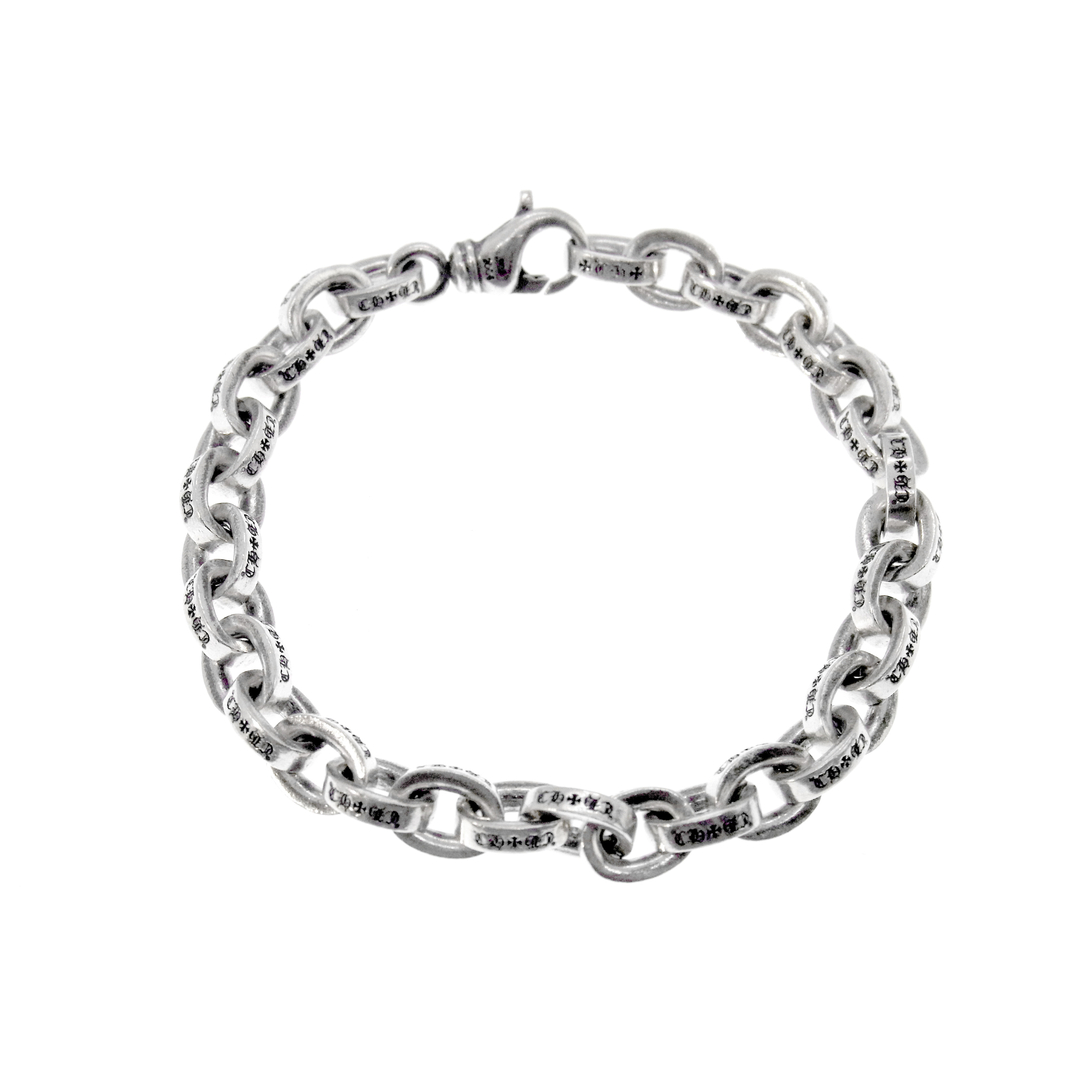 Chrome Hearts(クロムハーツ)のクロムハーツ CHROME HEARTS ■ 【 LARGE PAPER CHN 】 ラージ ペーパー チェーン ブレスレット　s2989 メンズのアクセサリー(ブレスレット)の商品写真