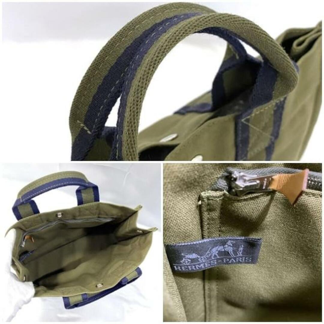 HERMES - エルメス ミニ ハンドバッグ フールトゥ PM カーキ HERMES - エルメス ミニ ハンドバッグ フールトゥ PM カーキ