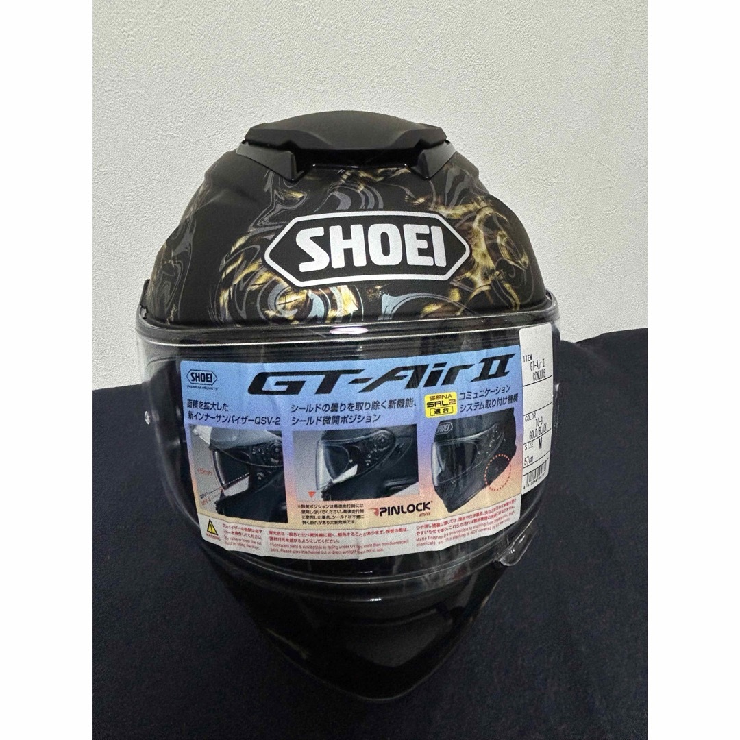 SHOEI(ショウエイ)の新品！SHOEI GT-AirII CONJURE Mサイズ　TC-9 自動車/バイクのバイク(ヘルメット/シールド)の商品写真