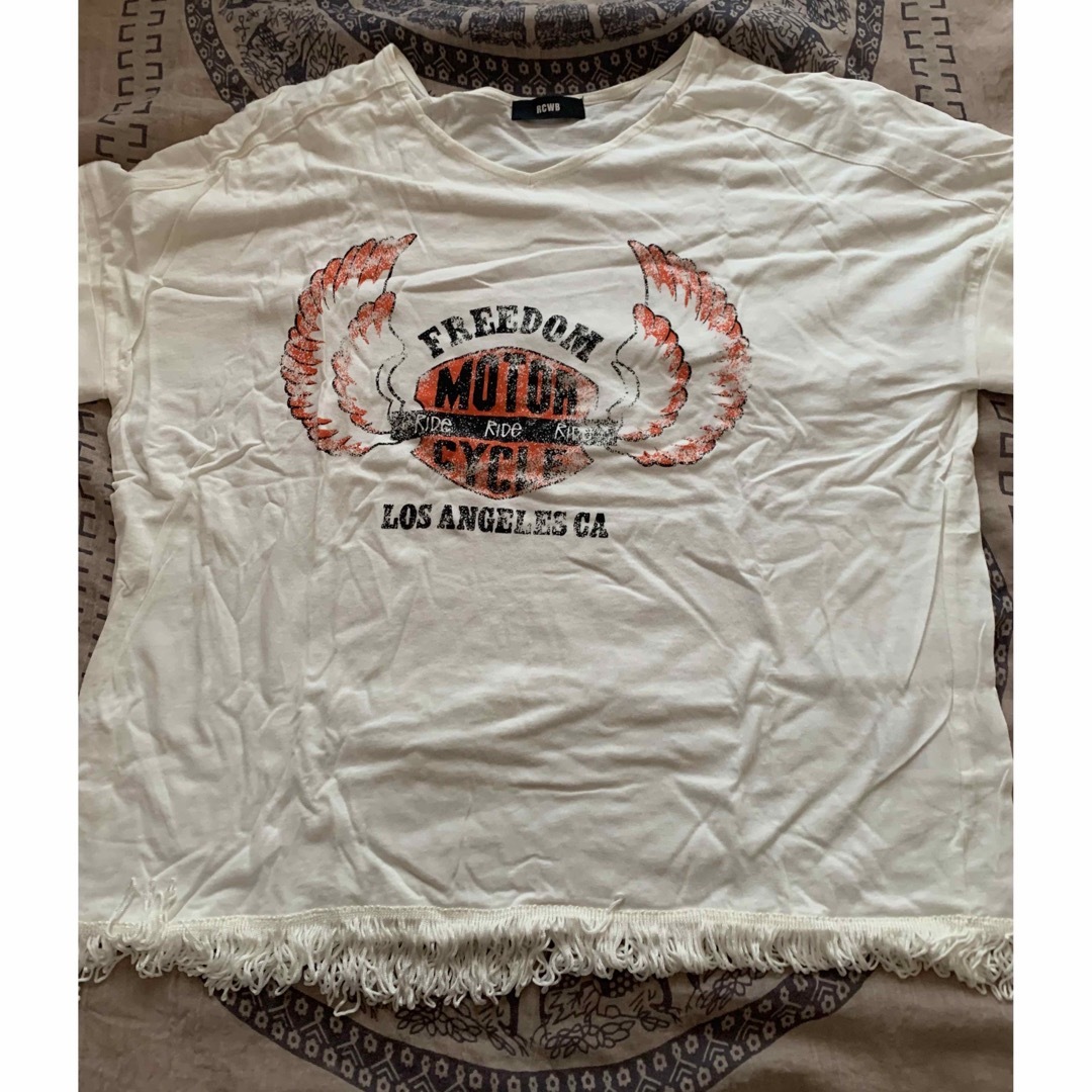 RODEO CROWNS WIDE BOWL(ロデオクラウンズワイドボウル)のロデオクランズ  RCWB Tシャツ レディースのトップス(Tシャツ(半袖/袖なし))の商品写真