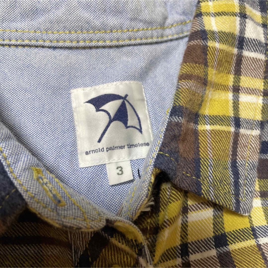 Arnold Palmer(アーノルドパーマー)のアーノルドパーマー シャツ 綿100% レディースのトップス(シャツ/ブラウス(長袖/七分))の商品写真