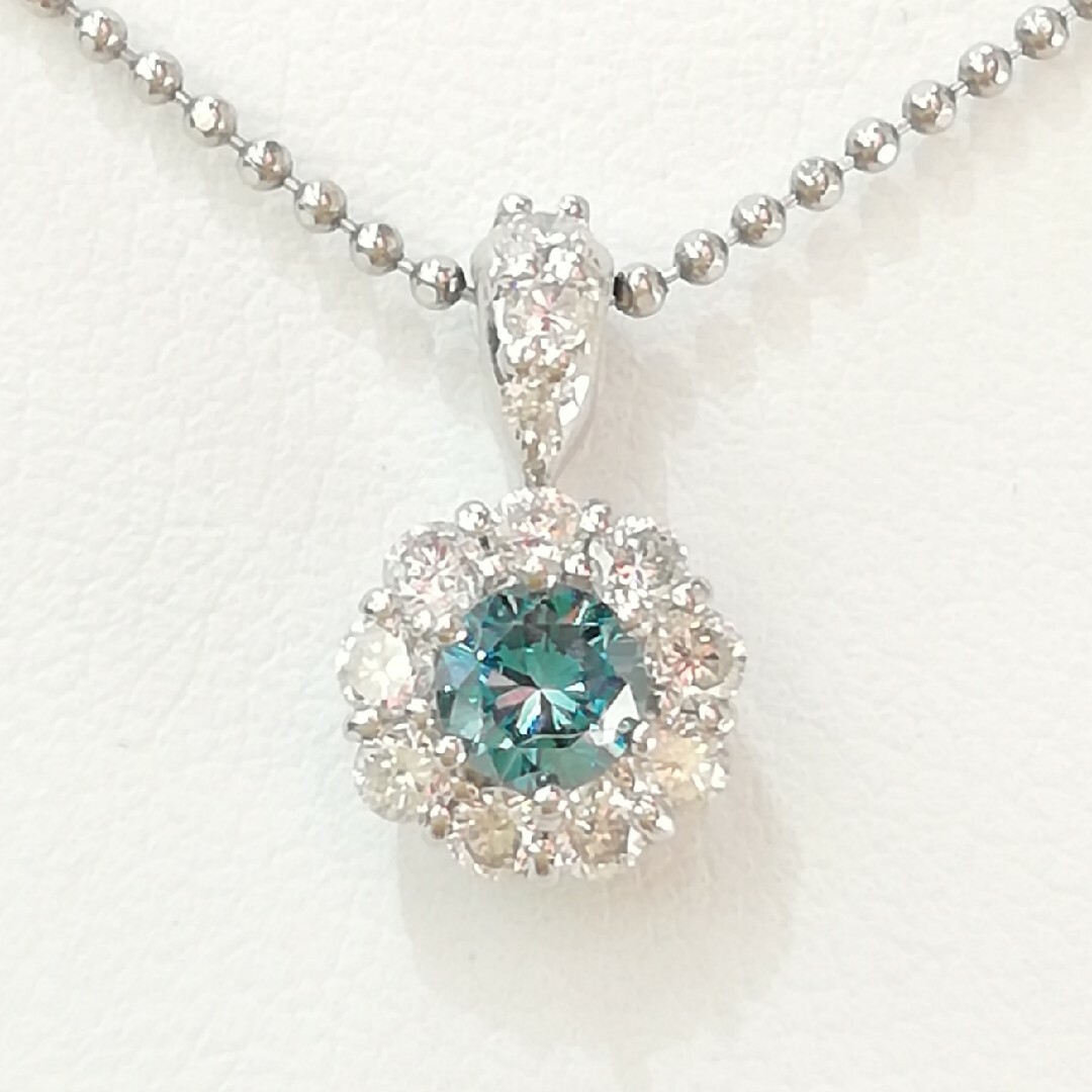 Pt / Pt900✨ダイヤ0.20ct / 0.30ctネックレス◆素敵✨綺麗 レディースのアクセサリー(ネックレス)の商品写真