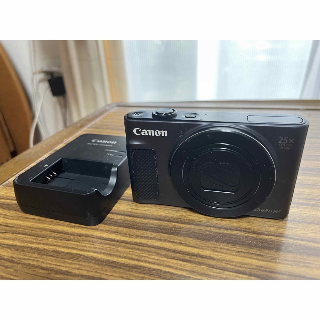 Canon(キヤノン)のCanon キヤノン デジタルカメラ PowerShot SX620 HS 黒 スマホ/家電/カメラのカメラ(コンパクトデジタルカメラ)の商品写真