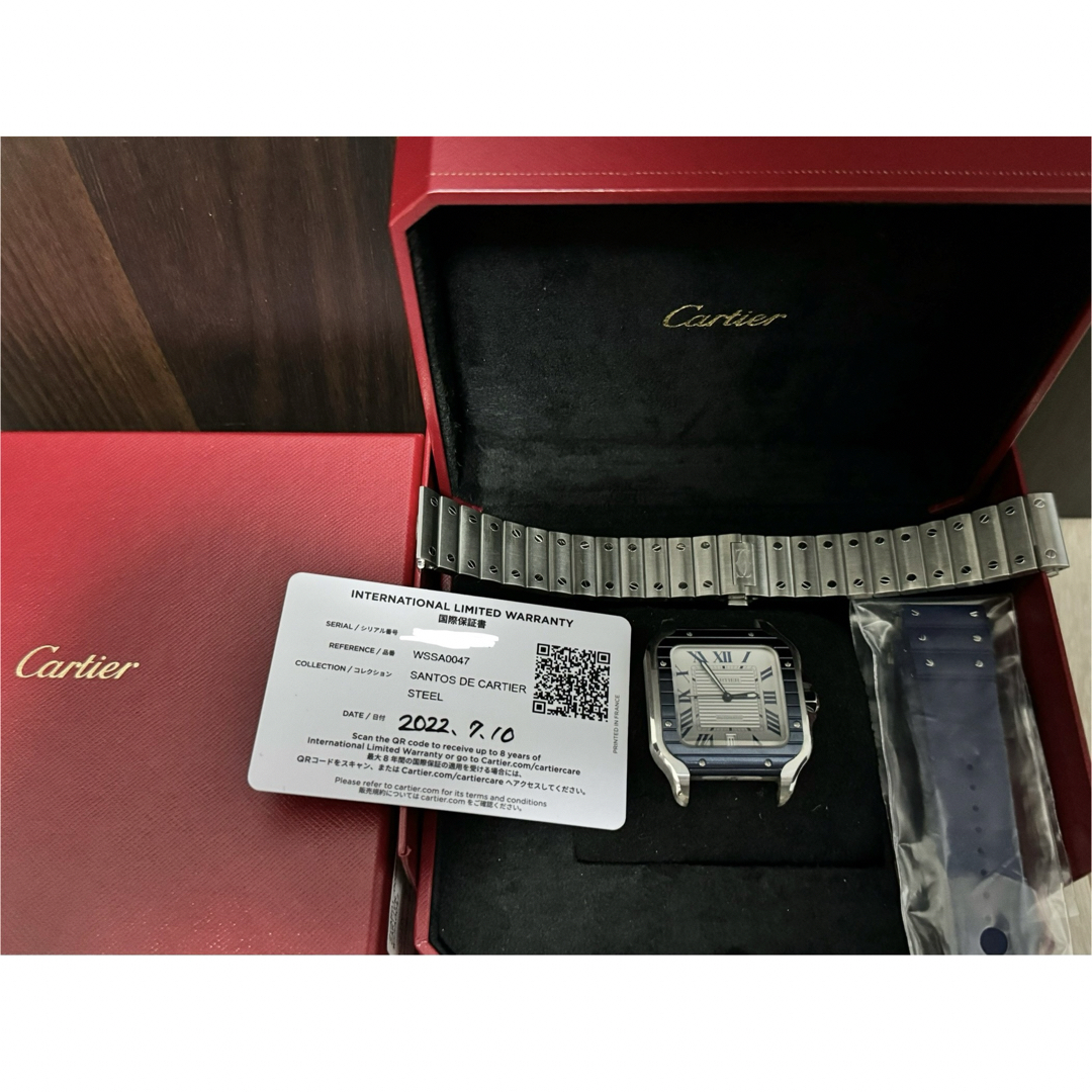 Cartier(カルティエ)のサントスドゥカルティエ ワンショット限定モデル WSSA0047 メンズの時計(腕時計(アナログ))の商品写真