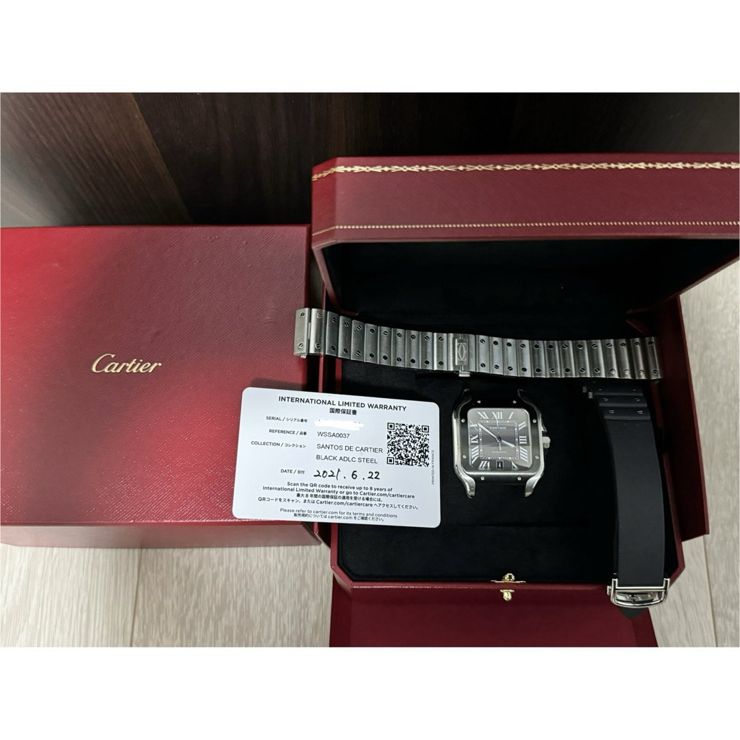 Cartier(カルティエ)のWSSA0037 Cartier サントスドゥカルティエ メンズの時計(腕時計(アナログ))の商品写真
