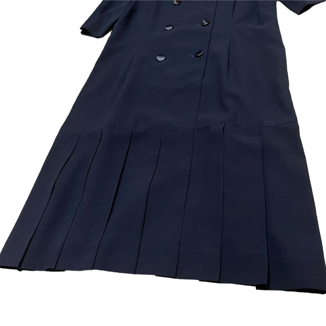 BRODEUR ブラックフォーマル　ワンピース　セットアップ  プリーツ　XL レディースのフォーマル/ドレス(礼服/喪服)の商品写真