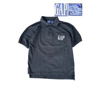 OLD GAP 半袖ポロシャツ　デカタグ(応援グッズ)