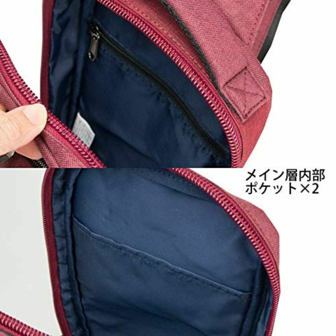【色: グレー】[ムスタッシュ] ボディバッグ ワンショルダーバッグ ショルダー メンズのバッグ(その他)の商品写真