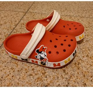 クロックス(crocs)のクロックス　キッズサンダル　19.5センチ　ディズニー　ミニー(サンダル)