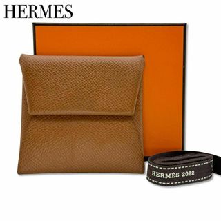 Hermes - エルメス バスティア ヴォーエプソン コインケース パース 2022年 ブラウン