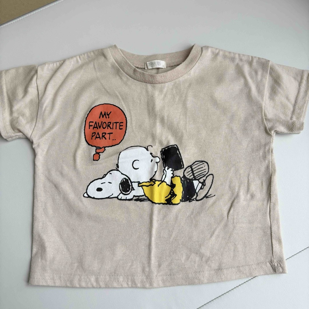 SNOOPY(スヌーピー)のスヌーピー Tシャツ 80 キッズ/ベビー/マタニティのベビー服(~85cm)(Ｔシャツ)の商品写真
