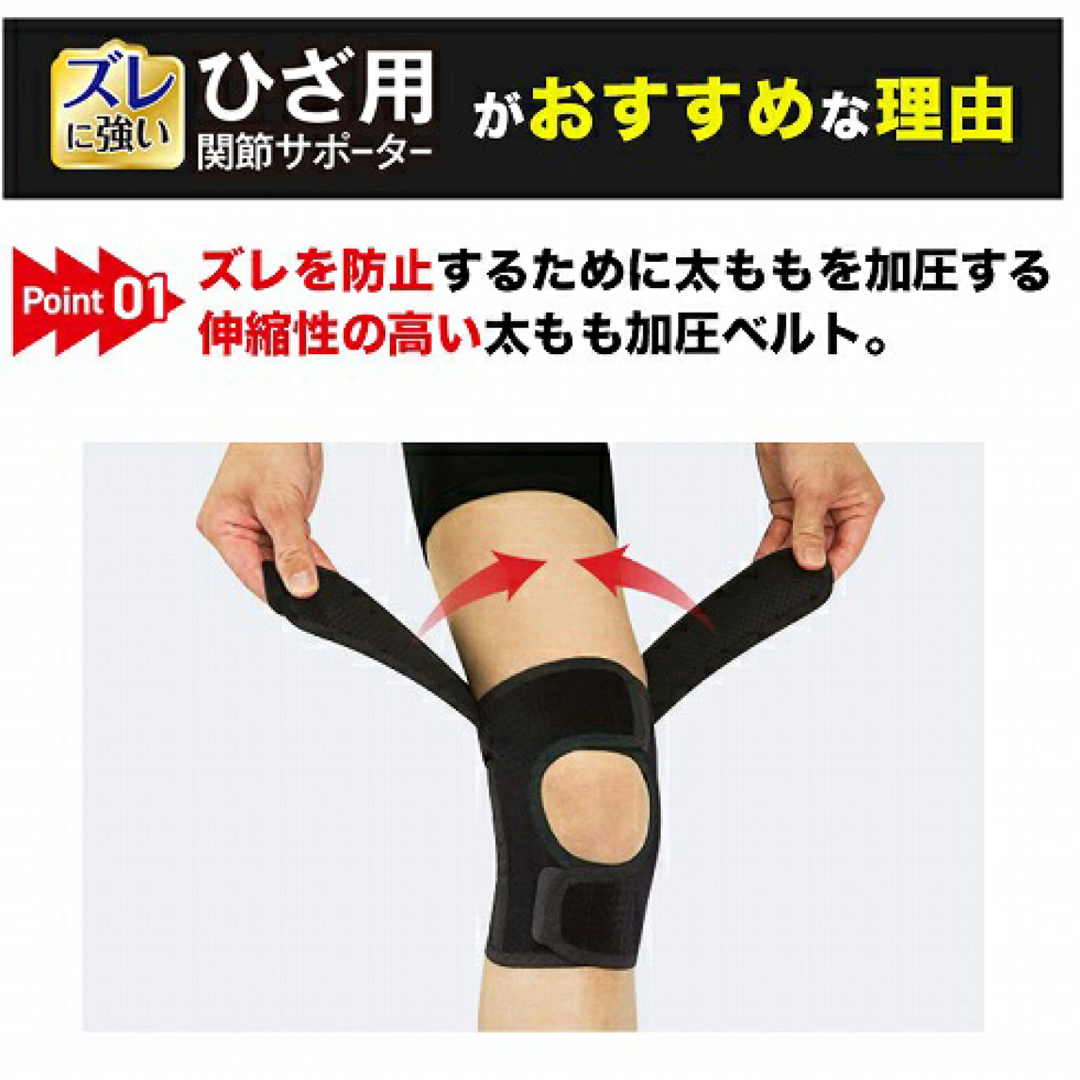 【試着のみ】中山式　ひざ用関節サポーター　 その他のその他(その他)の商品写真