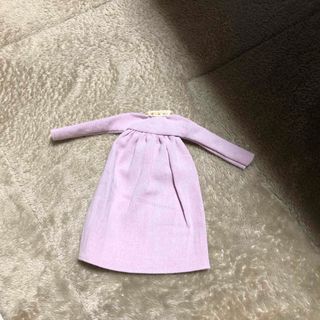 ブライス服ワンピース パープルハンドメイド(その他)