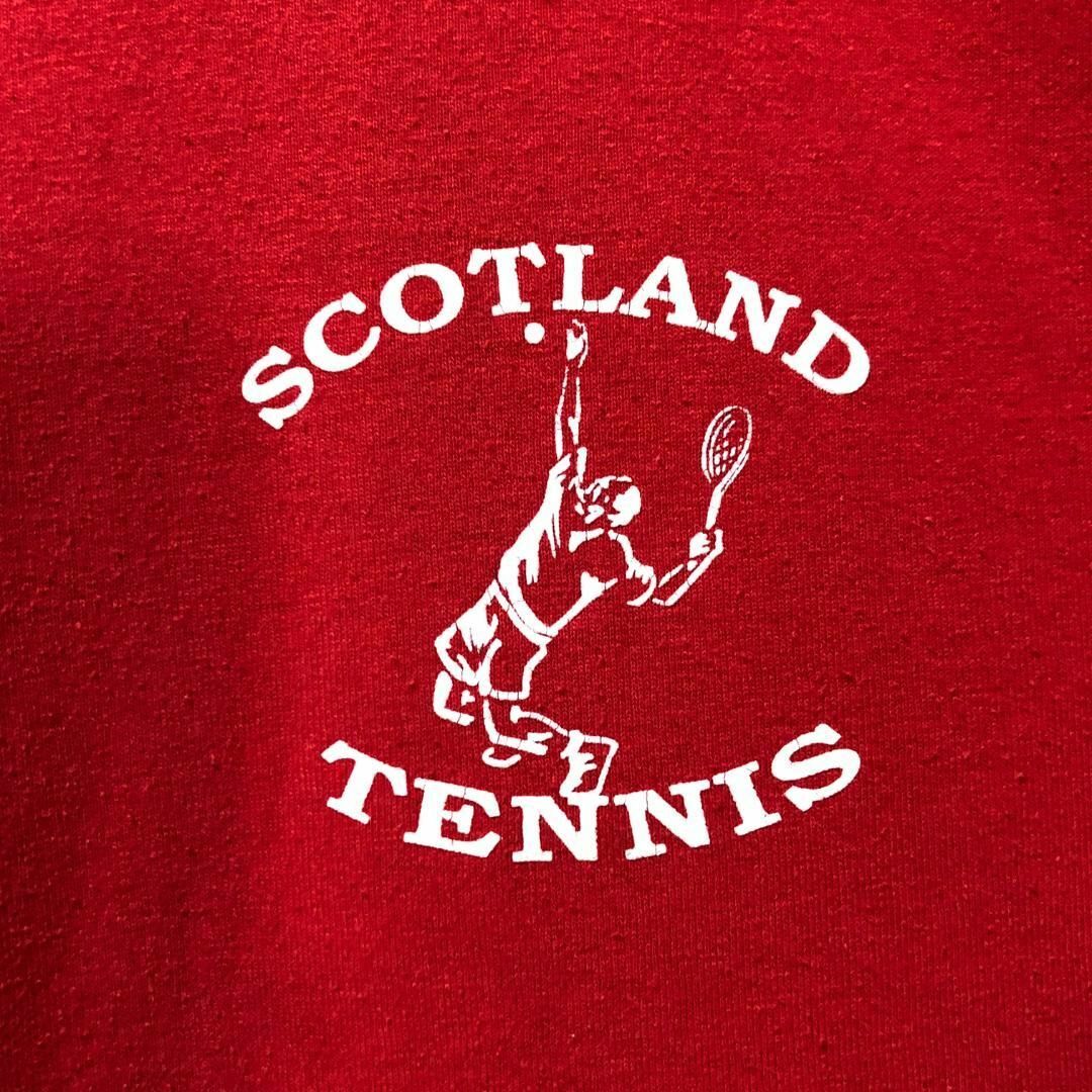 SCOTLAND TENNIS テニス ワンポイント ビック Tシャツ メンズのトップス(Tシャツ/カットソー(半袖/袖なし))の商品写真